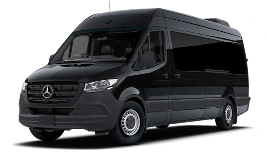Mercedes Sprinter van for private group transportation